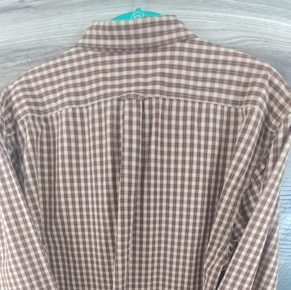Izod Jeans Men's Large Long Sleeve Casual Shirt - Picture 4 of 4